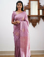 Amazing Onion Pink Soft Silk Saree With Desiring Blouse Piece