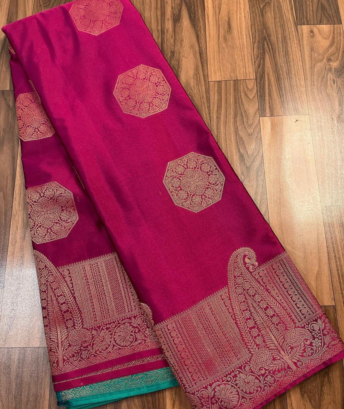 Scintilla Pink Color Soft Silk Saree With Blouse Piece